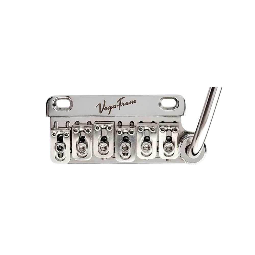 VEGATREM VT1 TWO POINTS GLOSSY PUENTE GUITARRA 2 AGUJEROS CROMADO - Image 2