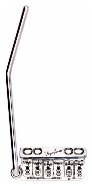 VEGATREM VT1LH STANDARD GLOSSY PUENTE GUITARRA PARA ZURDOS 4 AGUJEROS CROMADO - Image 2