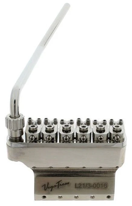 VEGATREM VT1LH STANDARD GLOSSY PUENTE GUITARRA PARA ZURDOS 4 AGUJEROS CROMADO - Image 4