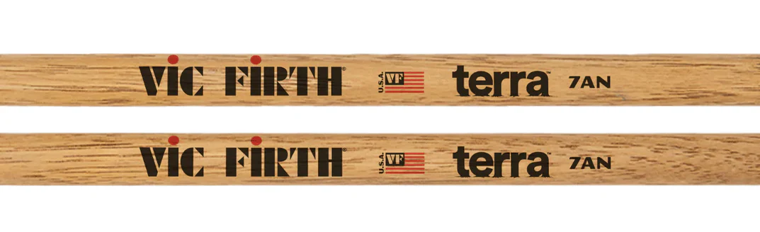 VIC FIRTH 7ATN AMERICAN CLASSIC TERRA BAQUETAS BATERIA PUNTA DE NYLON - Image 3
