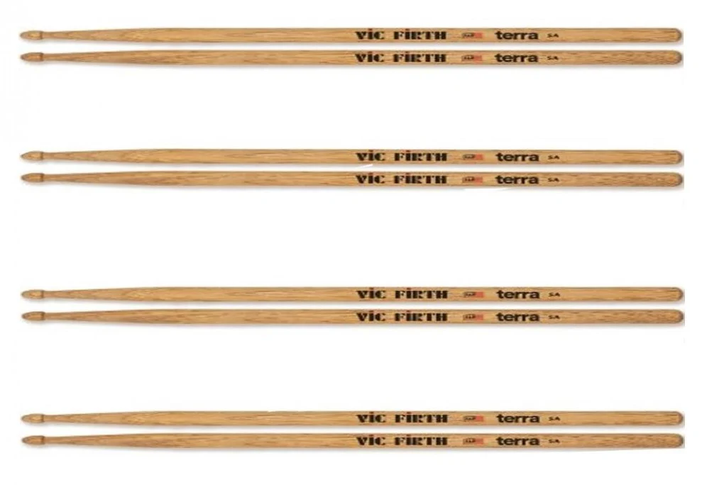 VIC FIRTH P5AT4PK AMERICAN CLASSIC TERRA PACK 4 BAQUETAS BATERIA - Image 6
