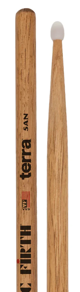 VIC FIRTH P5ATN4PK AMERICAN CLASSIC TERRA PACK 4 BAQUETAS BATERIA PUNTA NYLON - Image 3