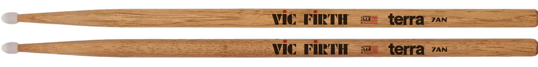 VIC FIRTH P7ATN4PK AMERICAN CLASSIC TERRA PACK 4 BAQUETAS BATERIA PUNTA DE NYLON - Image 2