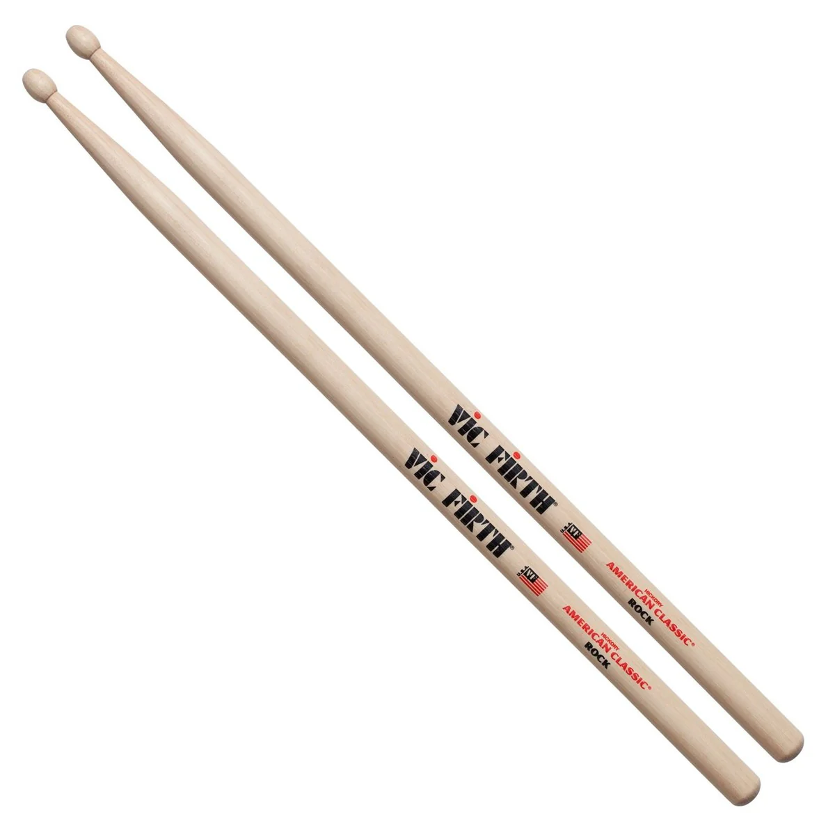 VIC FIRTH ROCK AMERICAN CLASSIC ROCK PAR BAQUETAS