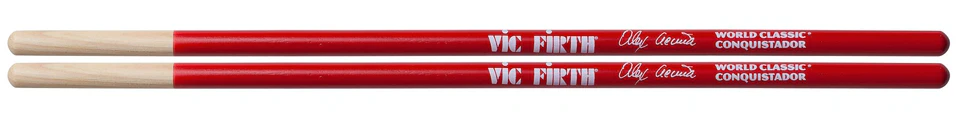 VIC FIRTH SAA ALEX ACUÑA RED PAR BAQUETAS - Image 2