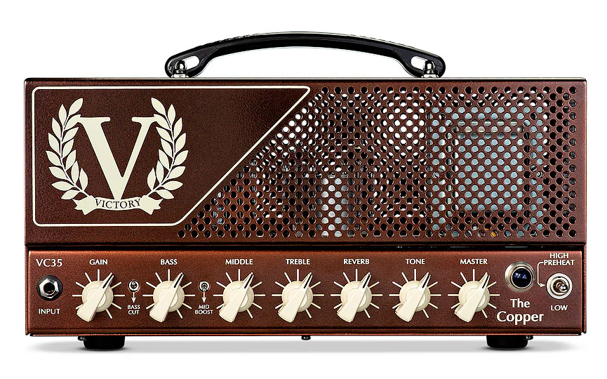 VICTORY AMPS VC35 HEAD THE COPPER AMPLIFICADOR CABEZAL GUITARRA