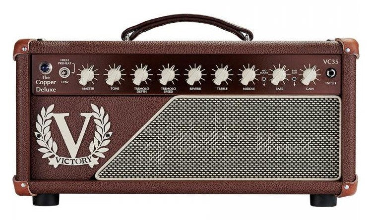 VICTORY AMPS VC35H DELUXE HEAD THE COPPER AMPLIFICADOR CABEZAL GUITARRA