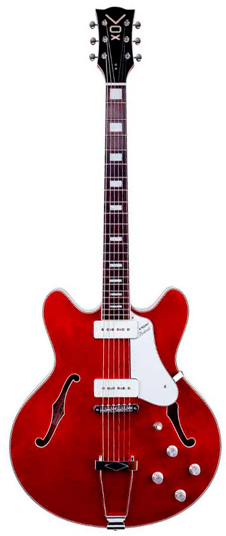 VOX BOBCAT V90 CR GUITARRA ELECTRICA CHERRY RED