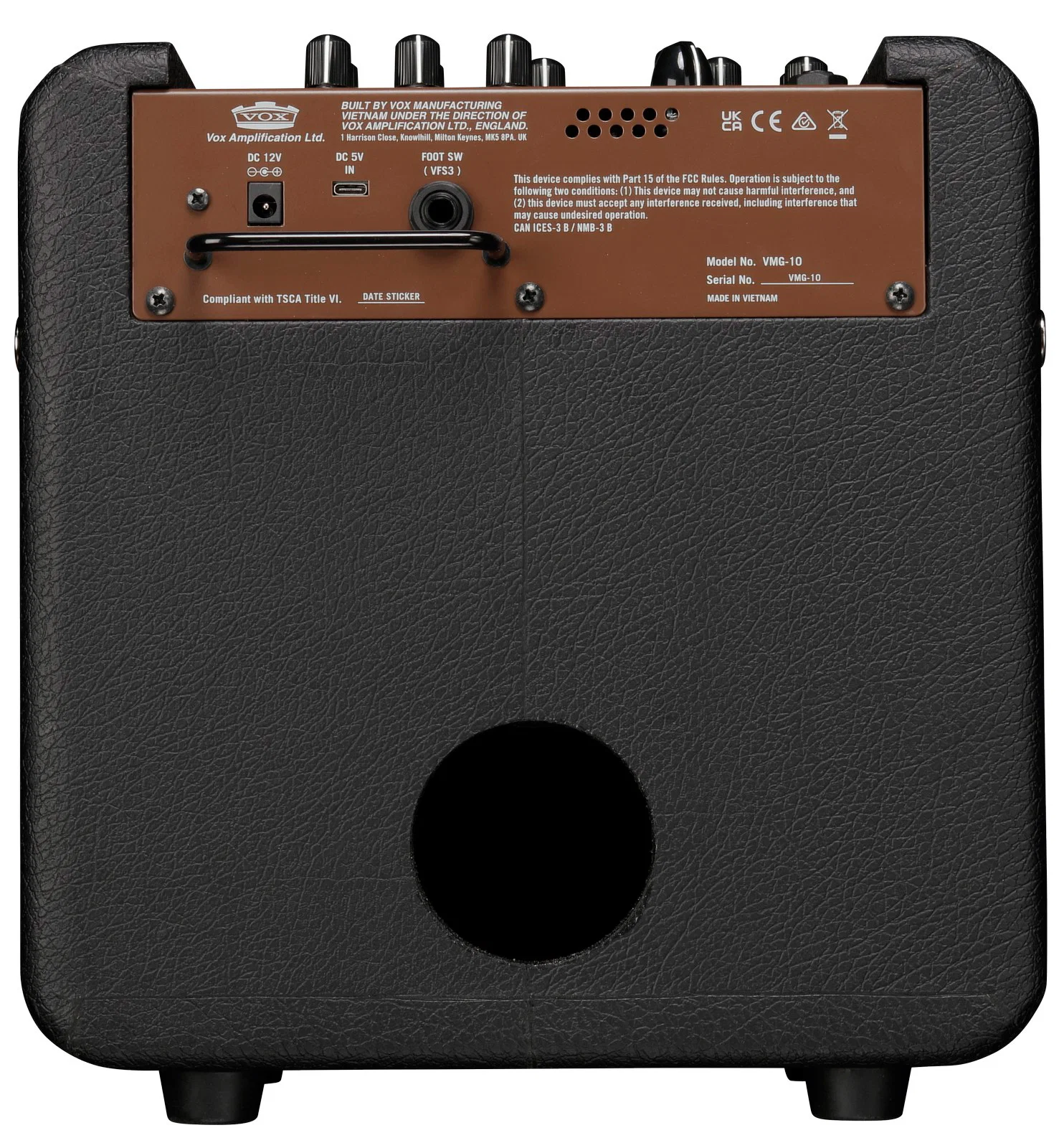 VOX MINI GO 10 BR AMPLIFICADOR GUITARRA ELECTRICA EARTH BROWN - Image 4