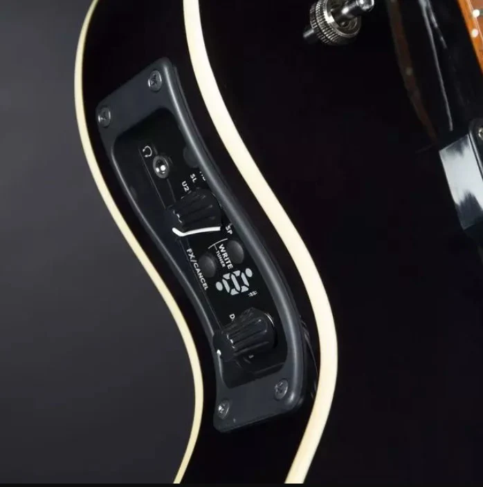 VOX VGA-3D TK GIULIETTA GUITARRA ELECTRICA TRANSPARENT BLACK - Image 18