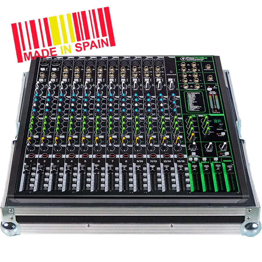 WALKASSE WC-PROFX16V3-ESP FLIGHT CASE PARA MACKIE PRO FX16 V3 - Image 7