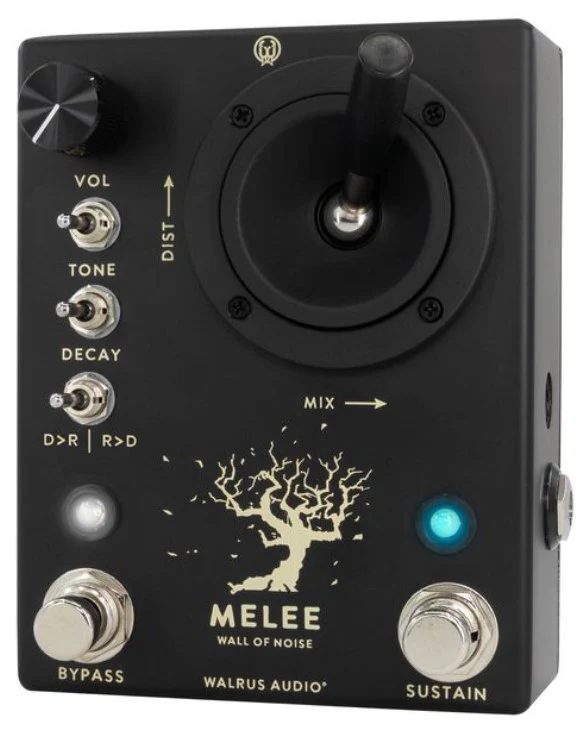 WALRUS MELEE BLACK PEDAL REVERB DISTORSION NEGRO - Image 2