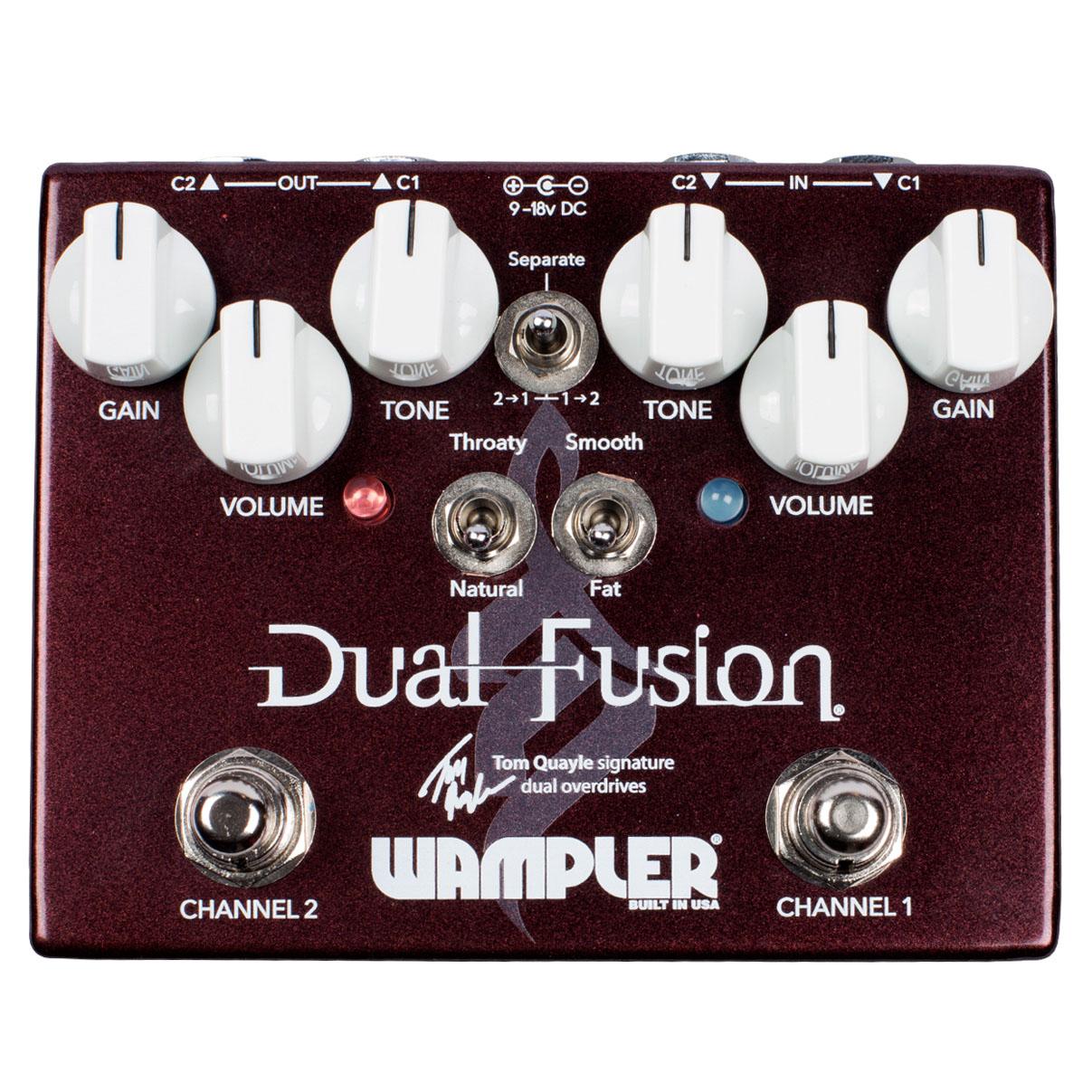 WAMPLER DUAL FUSION TOM QUAYLE PEDAL OVERDRIVE - Image 7