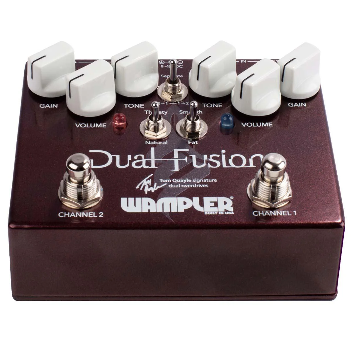 WAMPLER DUAL FUSION TOM QUAYLE PEDAL OVERDRIVE - Image 9