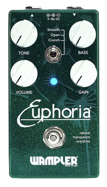 WAMPLER EUPHORIA OVERDRIVE PEDAL