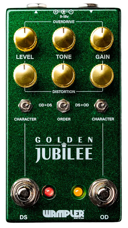 WAMPLER GOLDEN JUBILEE PEDAL DISTORSION