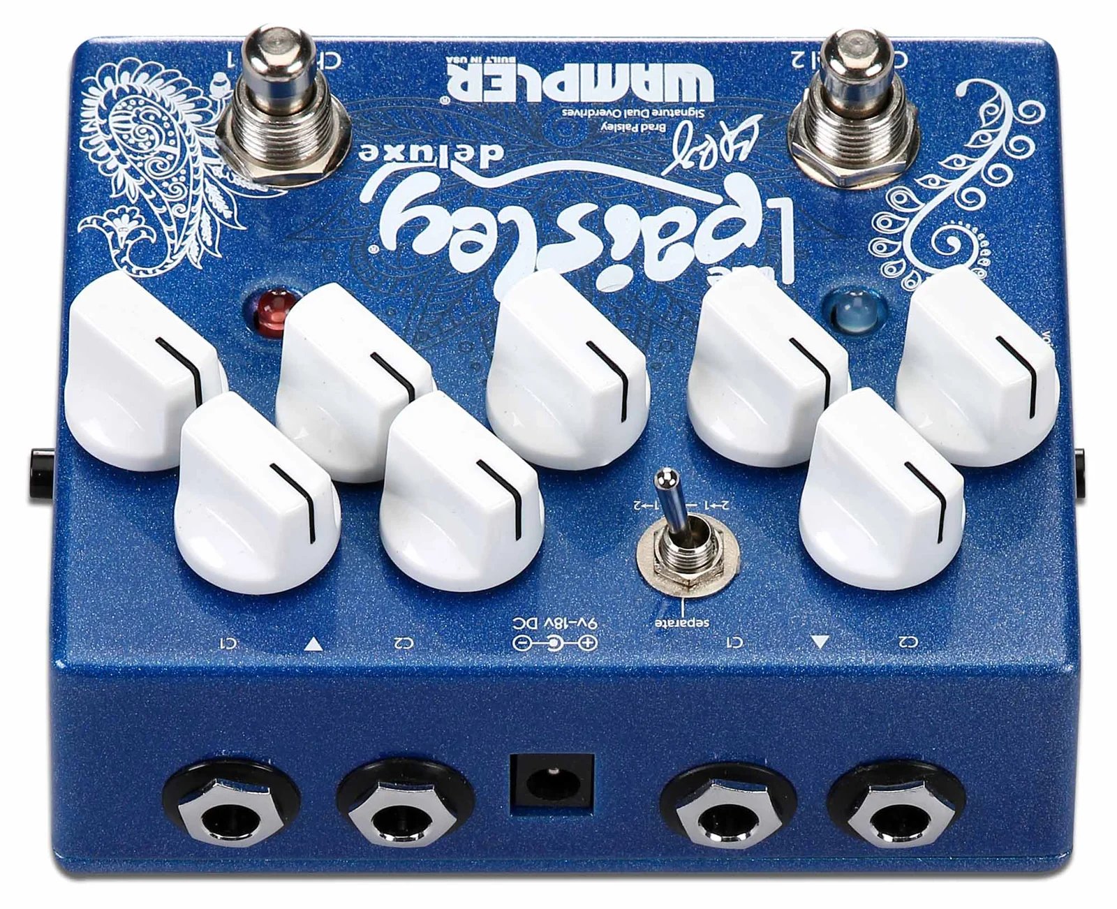 WAMPLER PAISLEY DRIVE DELUXE BRAD PAISLEY PEDAL OVERDRIVE - Image 8