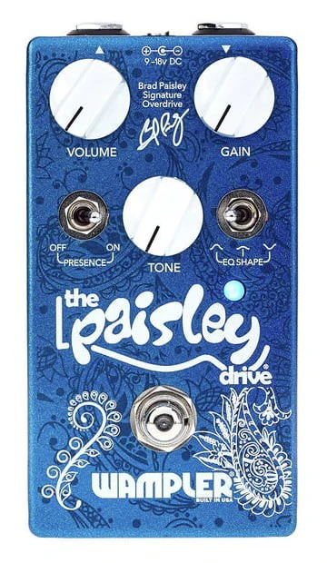 WAMPLER PAISLEY DRIVE PEDAL OVERDRIVE