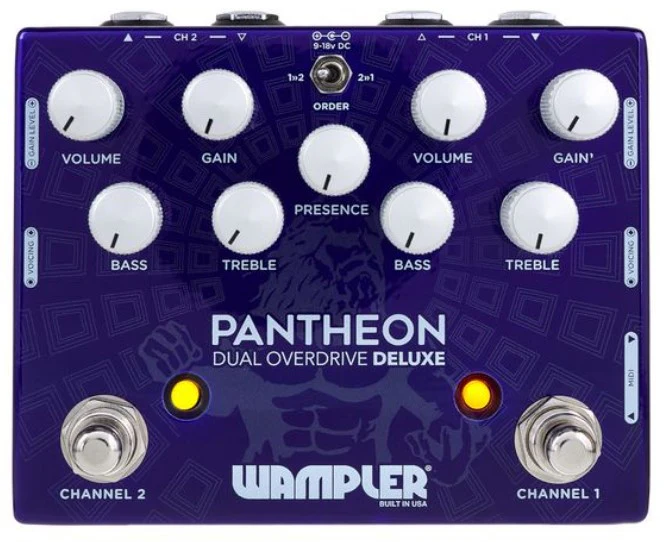 WAMPLER PANTHEON DLX PEDAL OVERDRIVE