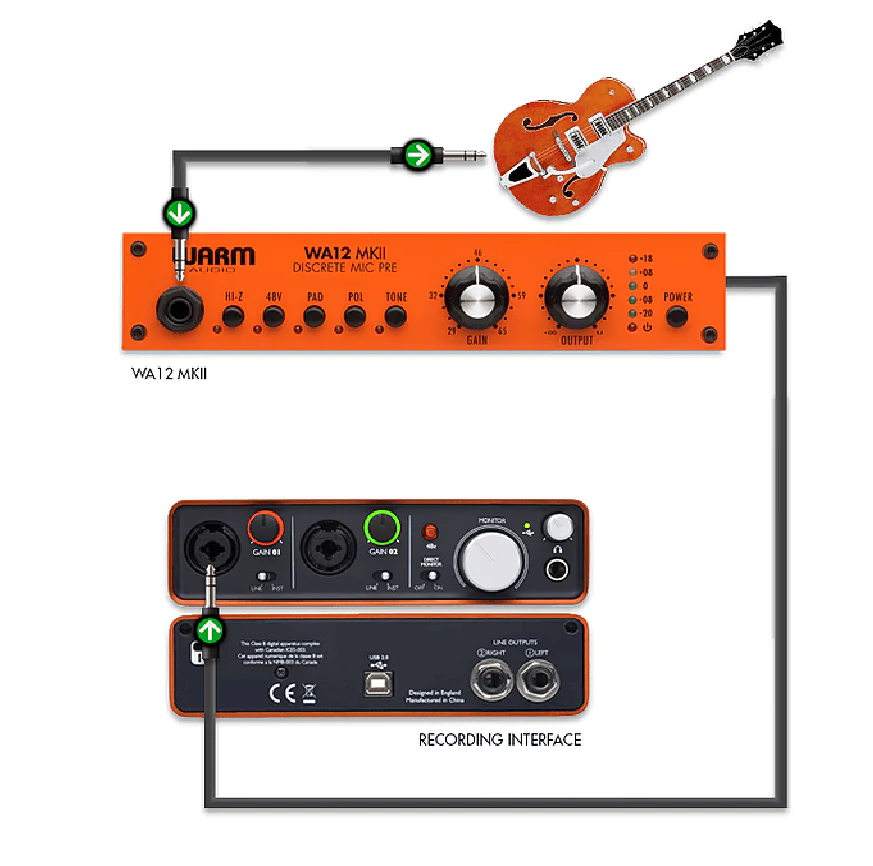 WARM AUDIO WA-12 MKII PREVIO PARA MICROFONO UN CANAL. - Image 12