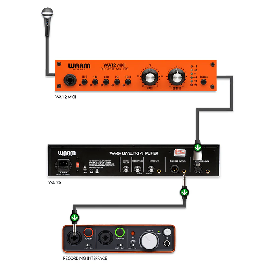 WARM AUDIO WA-12 MKII PREVIO PARA MICROFONO UN CANAL. - Image 13