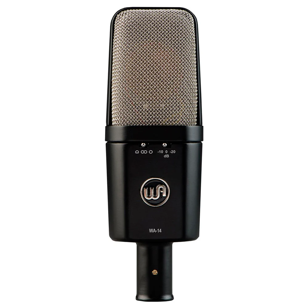 WARM AUDIO WA-14 MICROFONO DE CONDENSADOR TRIPLE PATRON POLAR