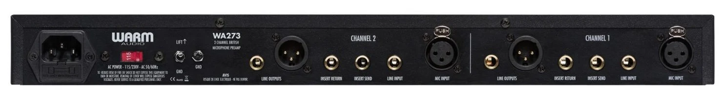 WARM AUDIO WA-273 PREVIO PARA MICROFONO DOS CANALES - Image 3