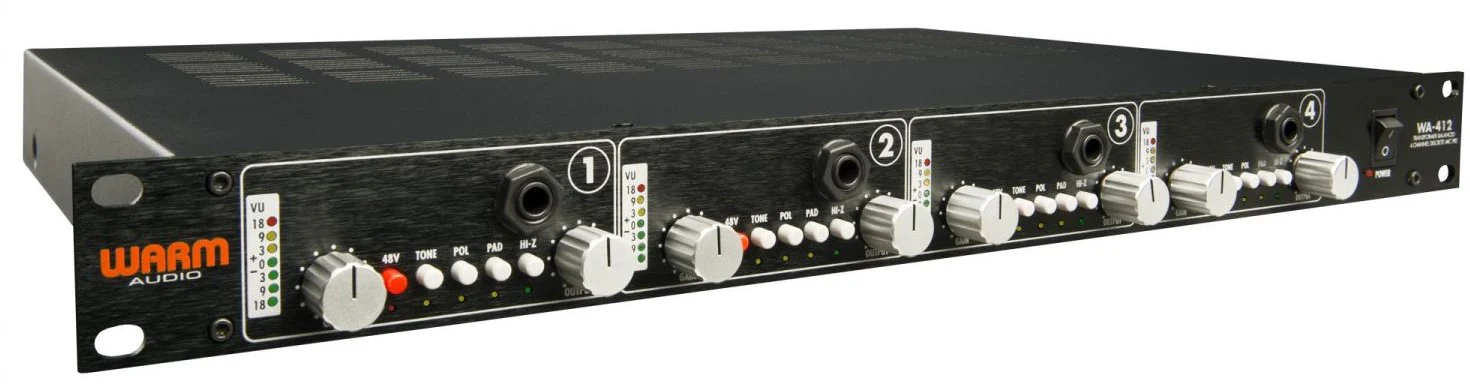 WARM AUDIO WA-412 PREVIO PARA MICROFONO CUATRO CANALES - Image 2