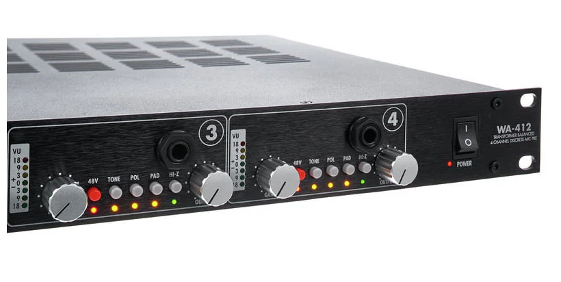 WARM AUDIO WA-412 PREVIO PARA MICROFONO CUATRO CANALES - Image 6