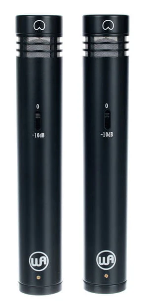 WARM AUDIO WA-84-C-B-ST PAR MICROFONOS DE CONDENSADOR CARDIOIDE NEGRO