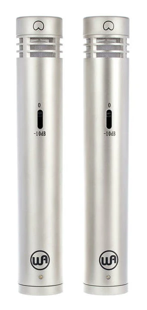 WARM AUDIO WA-84-C-N-ST PAR MICROFONOS DE CONDENSADOR CARDIOIDE NIQUEL