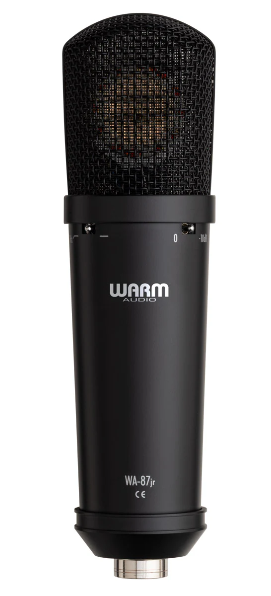 WARM AUDIO WA-87JR BLK MICROFONO DE CONDENSADOR TRIPLE PATRON POLAR NEGRO - Image 2