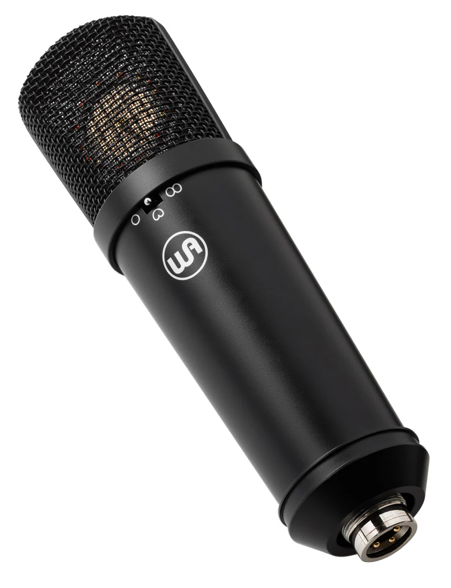 WARM AUDIO WA-87JR BLK MICROFONO DE CONDENSADOR TRIPLE PATRON POLAR NEGRO - Image 3