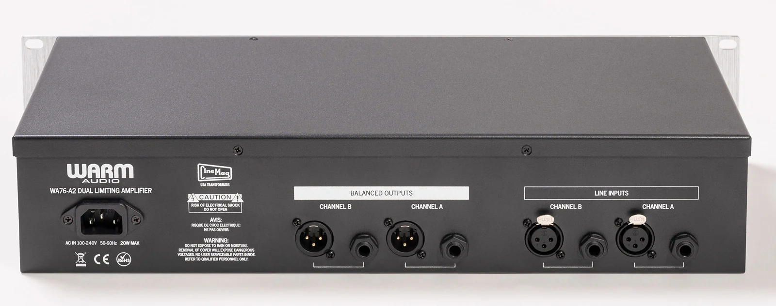 WARM AUDIO WA76A2 COMPRESOR FET 2 CANALES - Image 2