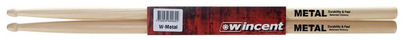 WINCENT W72 HICKORY METAL BAQUETAS BATERIA - Image 4