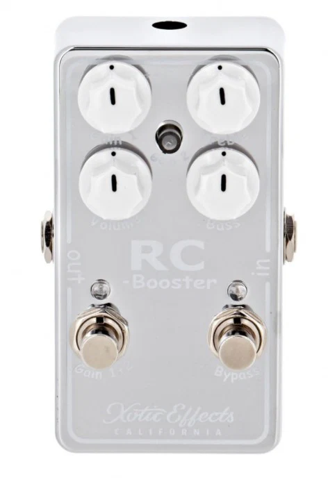 XOTIC RC BOOSTER V2 PEDAL BOOSTER