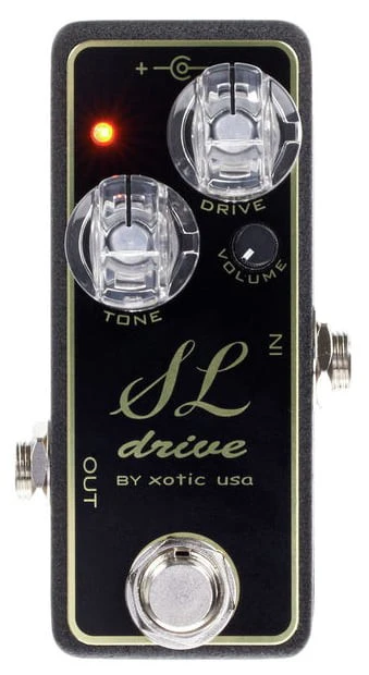 XOTIC SL DRIVE PEDAL OVERDRIVE