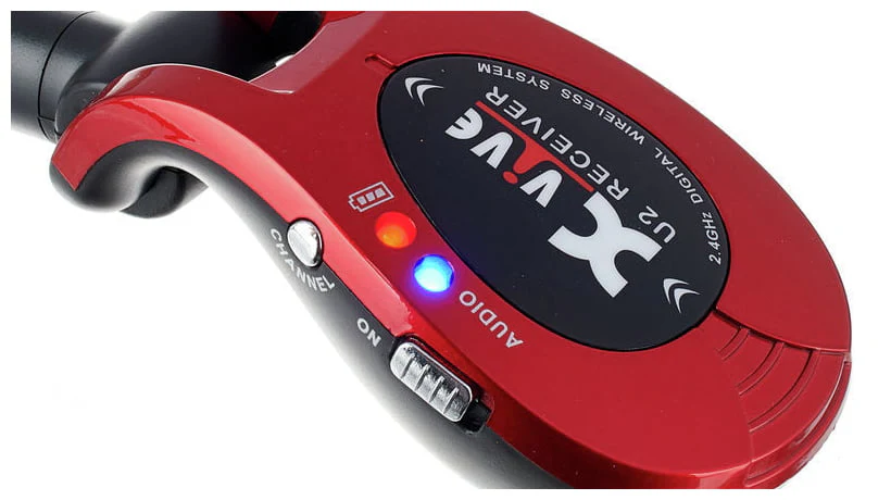 XVIVE U2 RED SISTEMA INALAMBRICO GUITARRA ROJO - Image 7