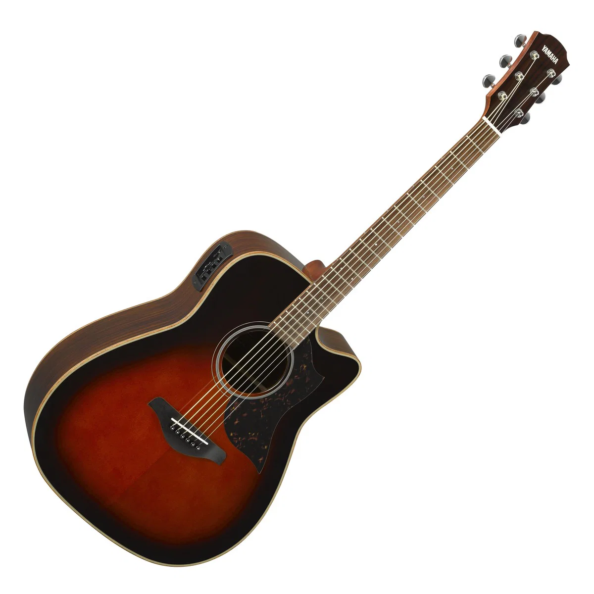 YAMAHA A1R II TBS GUITARRA ELECTROACUSTICA DREADNOUGHT TOBACCO BROWN SUNBURST - Image 3