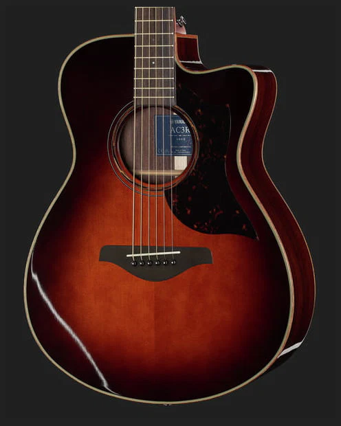 YAMAHA AC3R ARE TBS GUITARRA ELECTROACUSTICA CONCIERTO TOBACCO BROWN SUNBURST - Image 3