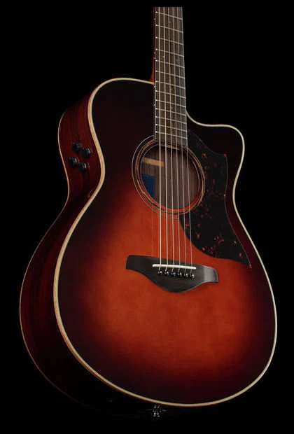 YAMAHA AC3R ARE TBS GUITARRA ELECTROACUSTICA CONCIERTO TOBACCO BROWN SUNBURST - Image 7