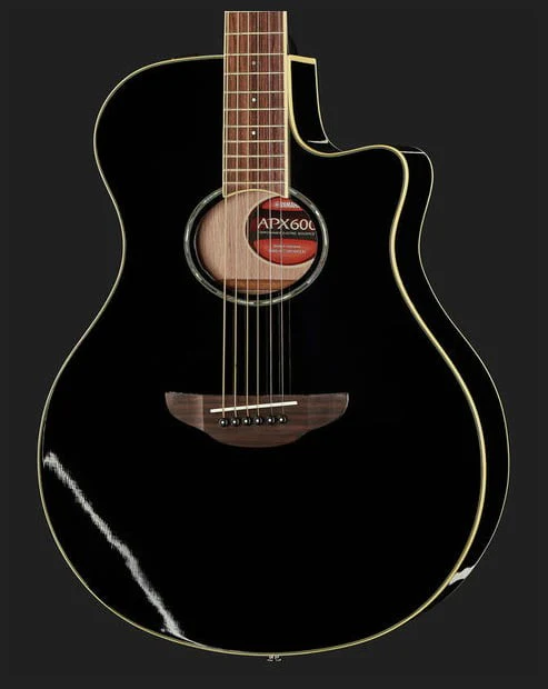 YAMAHA APX 600 BLK GUITARRA ELECTROACUSTICA NEGRA - Image 10