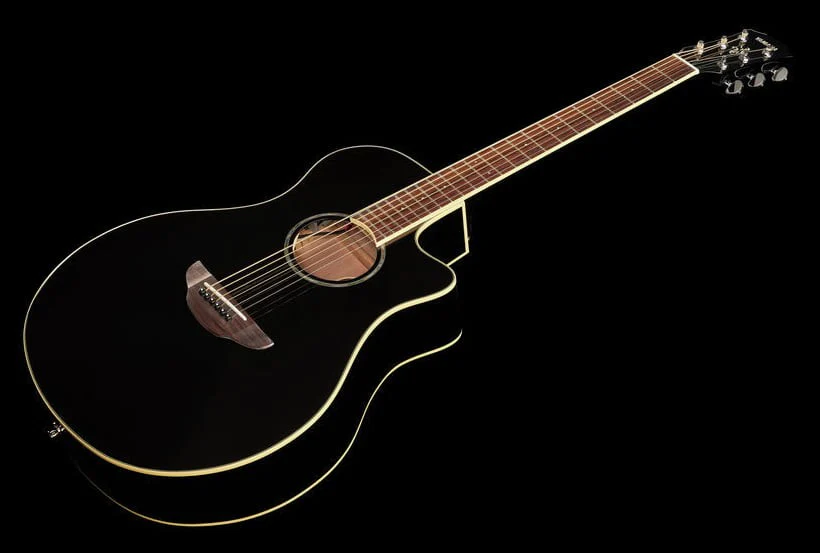 YAMAHA APX 600 BLK GUITARRA ELECTROACUSTICA NEGRA - Image 16
