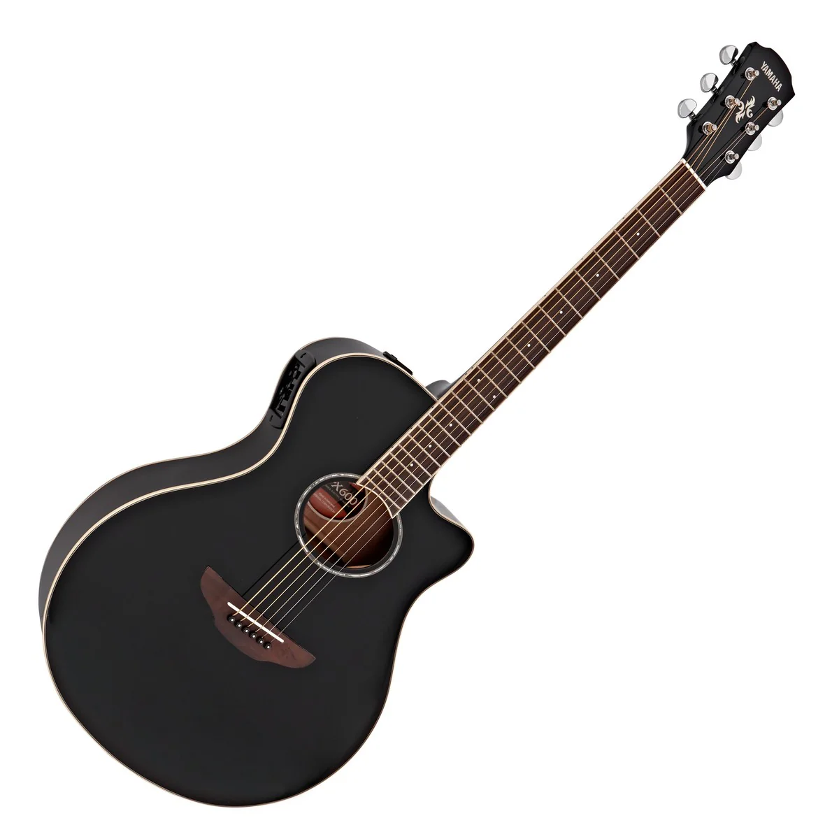YAMAHA APX 600 BLK GUITARRA ELECTROACUSTICA NEGRA - Image 8