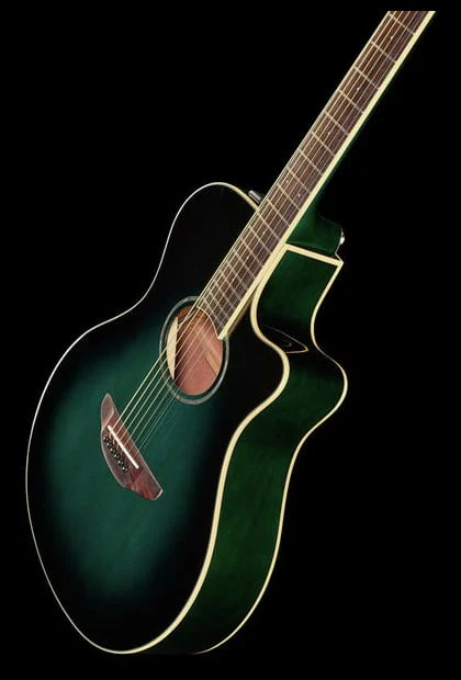 YAMAHA APX 600 OBB GUITARRA ELECTROACUSTICA ORIENTAL BLUE BURST - Image 18