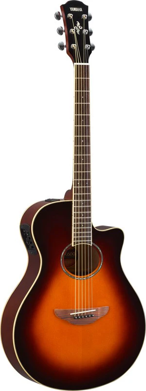 YAMAHA APX 600 OVS GUITARRA ELECTROACUSTICA OLD VIOLIN SUNBURST