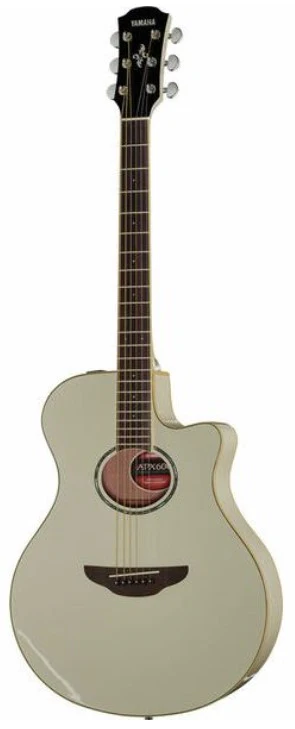 YAMAHA APX 600 VWH GUITARRA ELECTROACUSTICA VINTAGE WHITE - Image 14