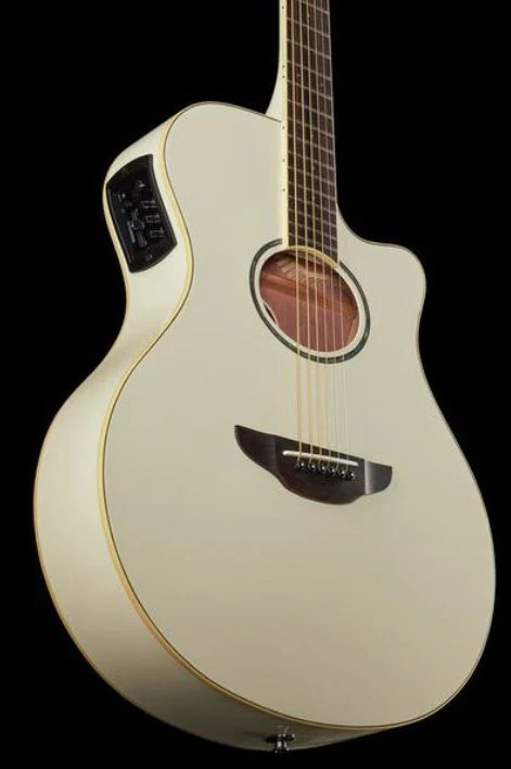 YAMAHA APX 600 VWH GUITARRA ELECTROACUSTICA VINTAGE WHITE - Image 20