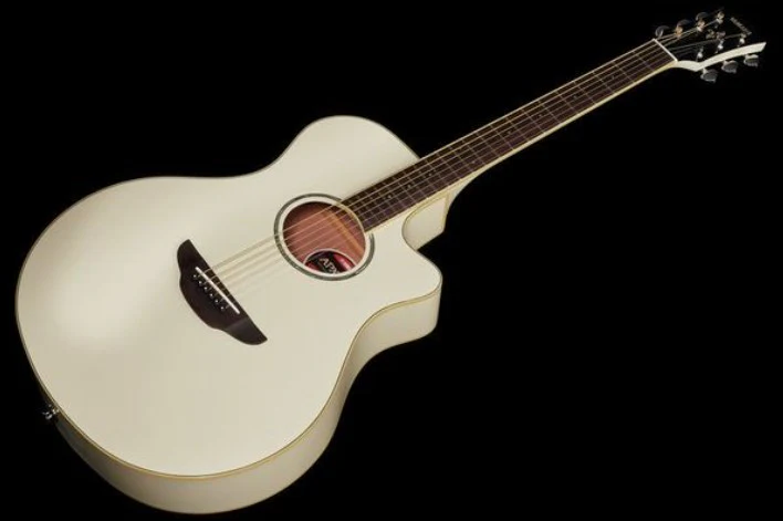 YAMAHA APX 600 VWH GUITARRA ELECTROACUSTICA VINTAGE WHITE - Image 22