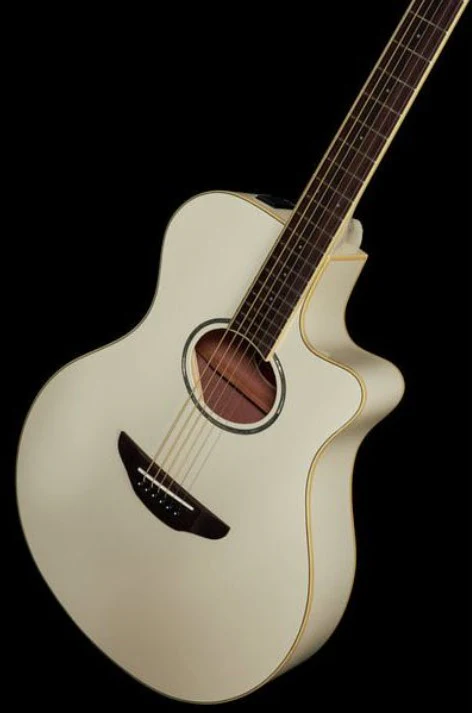 YAMAHA APX 600 VWH GUITARRA ELECTROACUSTICA VINTAGE WHITE - Image 24